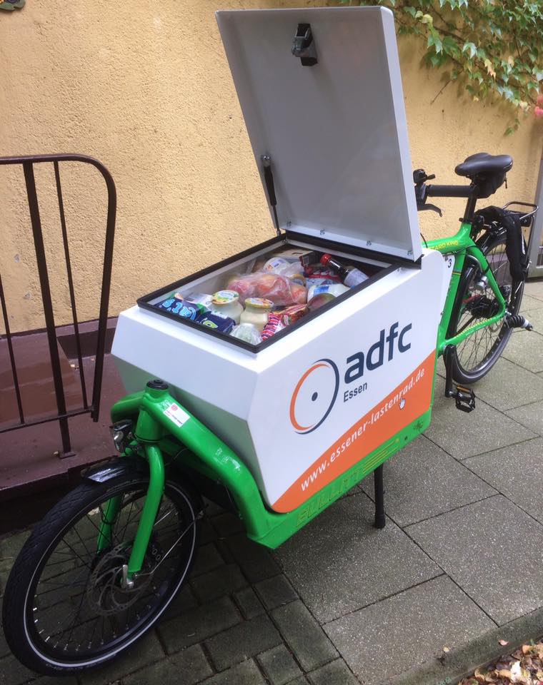 Essener Lastenrder  Lasten radeln in den Nachbarschaften   Klimafreundliche Mobilitt durch freie Lastenrder in der Grnen Hauptstadt  Europas 2017, Essen